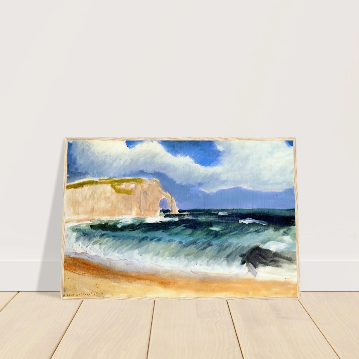 GALE AT ETRETAT 1920 Framed Poster | Henri Matisse Framed Prints Wall Art | Henri Matisse Print