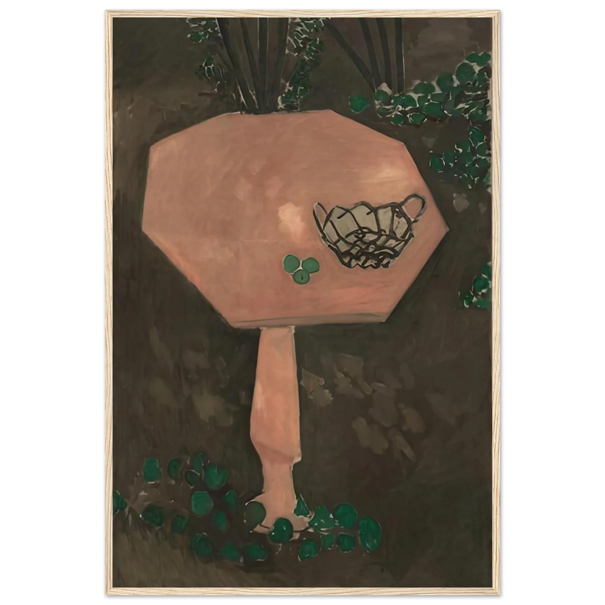 THE ROSE MARBLE TABLE 1917 Framed Poster | Henri Matisse Framed Prints Wall Art | Henri Matisse Print
