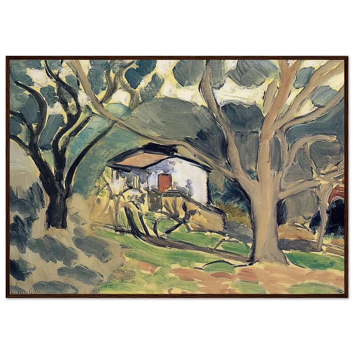LANDSCAPE Framed Poster | Henri Matisse Framed Prints Wall Art | Henri Matisse Print
