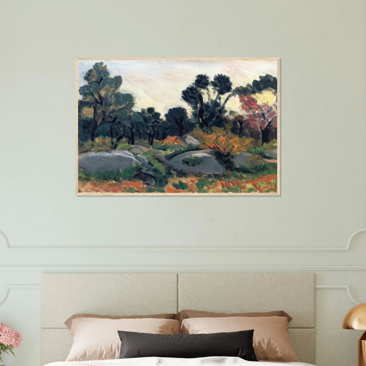LANDSCAPE 3 Framed Poster | Henri Matisse Framed Prints Wall Art | Henri Matisse Print