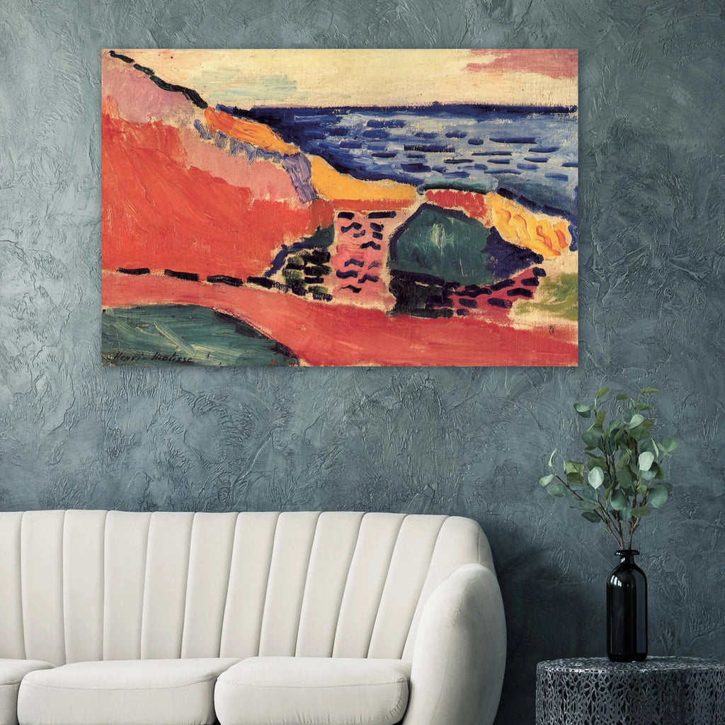 LA MOULADE COLLIOURE IN THE SUMMER 1905 Poster | Henri Matisse Poster | Henri Matisse Print