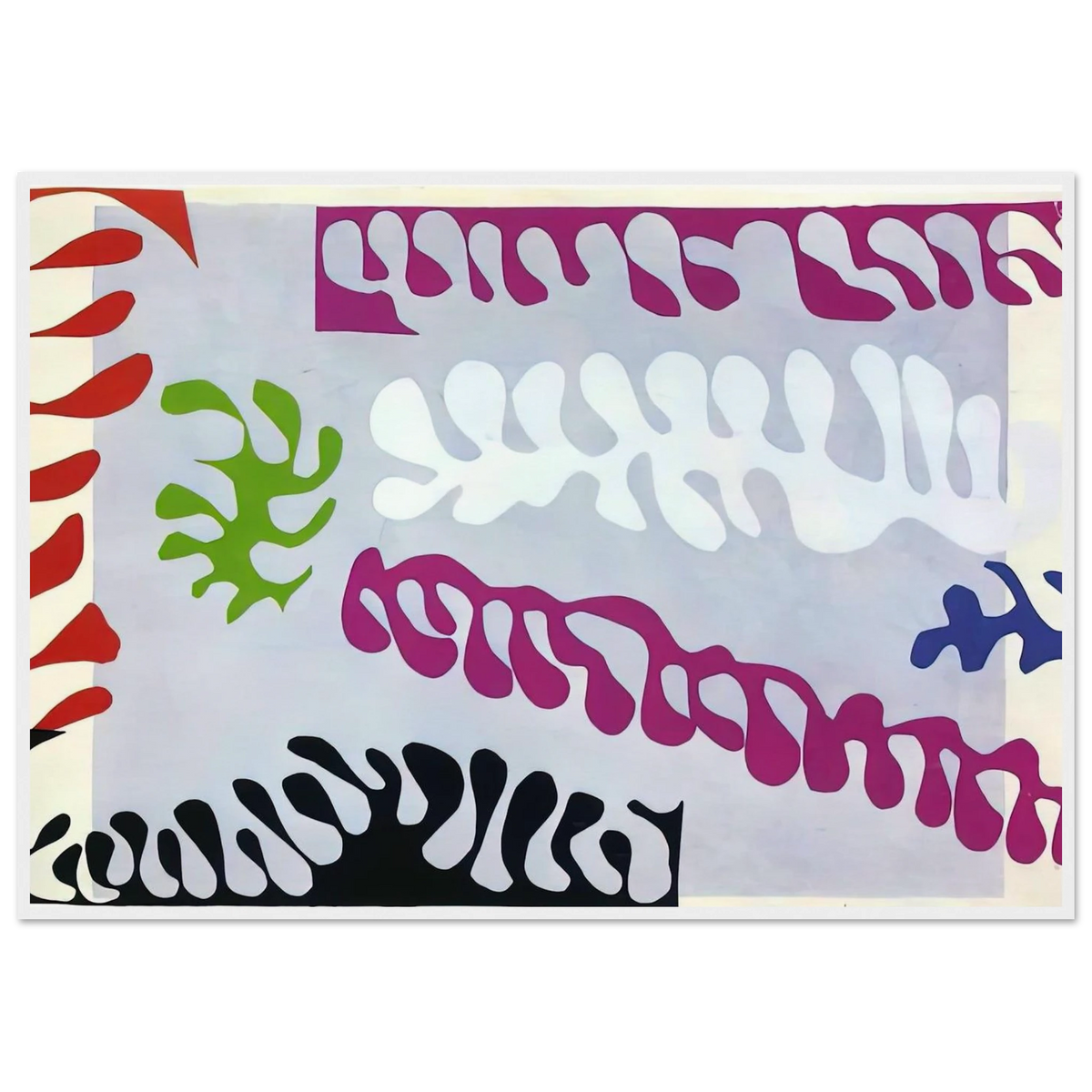 CUT OUTS 1 Framed Poster | Henri Matisse Framed Prints Wall Art | Henri Matisse Print