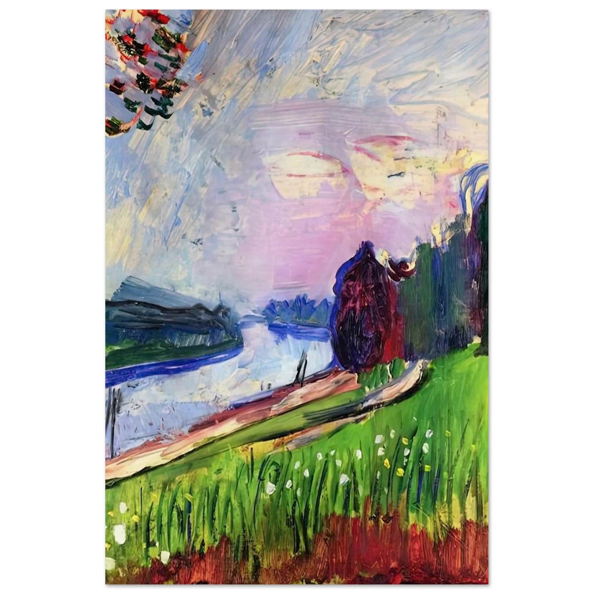 COPSE OF THE BANKS OF THE GARONNE 1900 Poster | Henri Matisse Poster | Henri Matisse Print