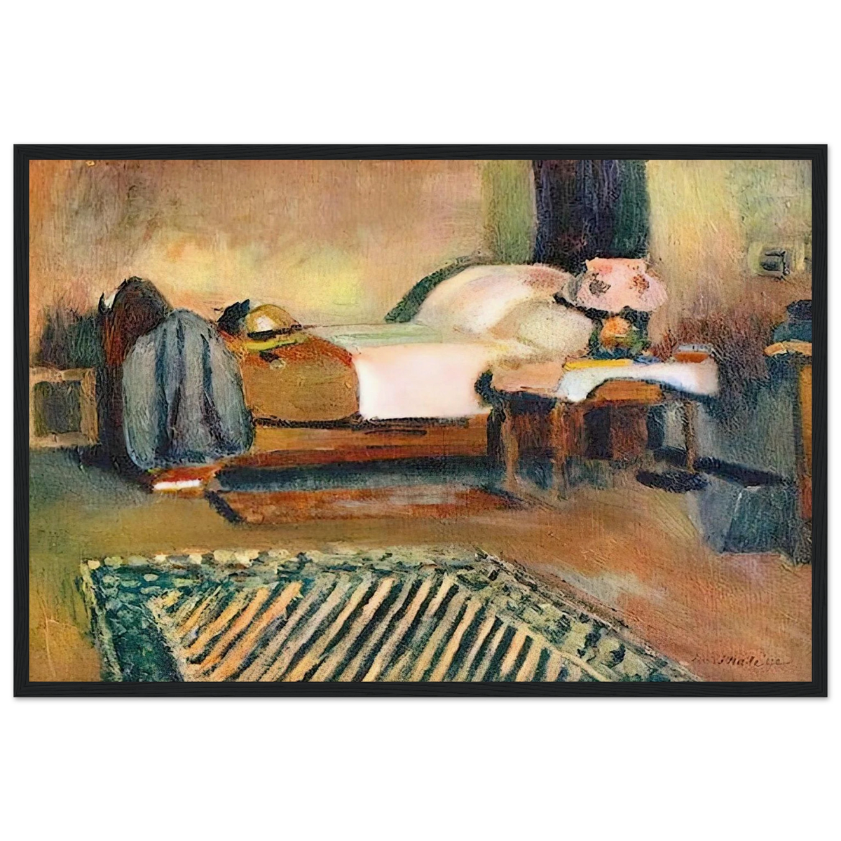 MY ROOM IN AJACCIO 1889 Framed Poster | Henri Matisse Framed Prints Wall Art | Henri Matisse Print