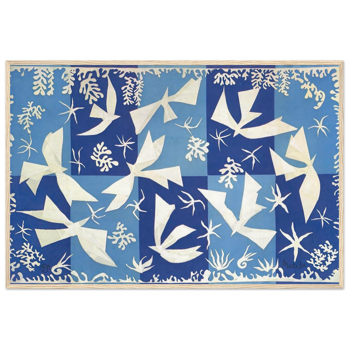POLYNESIA THE SKY 1946 Framed Poster | Henri Matisse Framed Prints Wall Art | Henri Matisse Print