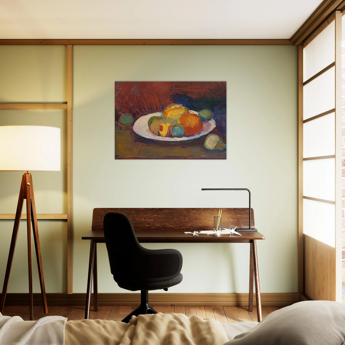 ASSIETTE DE FRUITS FRUIT DISH 1902 Canvas | Henri Matisse Canvas | Henri Matisse Print