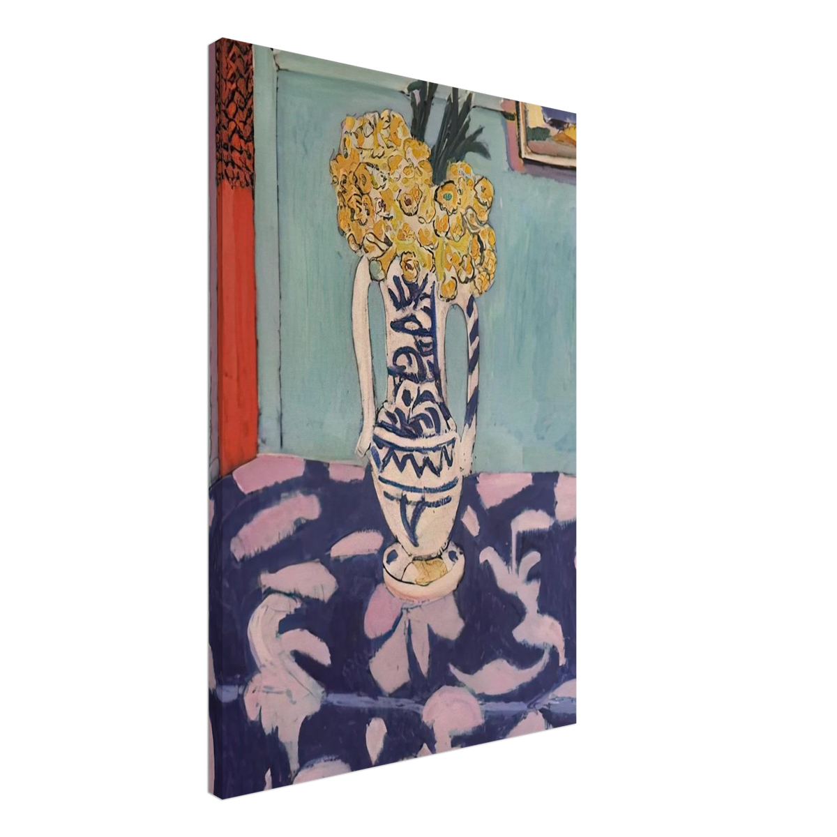 LES COUCOUS TAPIS BLEU ET ROSE 1911 Canvas | Henri Matisse Canvas | Henri Matisse Print