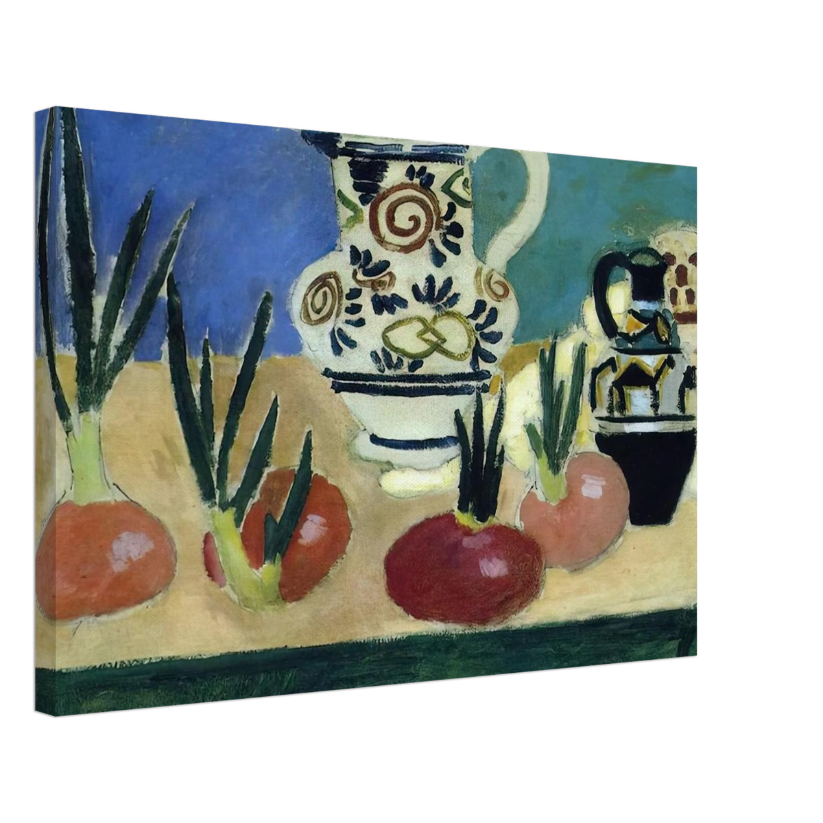 THE RED ONIONS 1906 Canvas | Henri Matisse Canvas | Henri Matisse Print