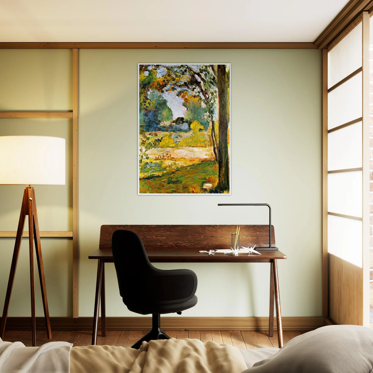 TOULOUSE LANDSCAPE 1898 Framed Poster | Henri Matisse Framed Prints Wall Art | Henri Matisse Print