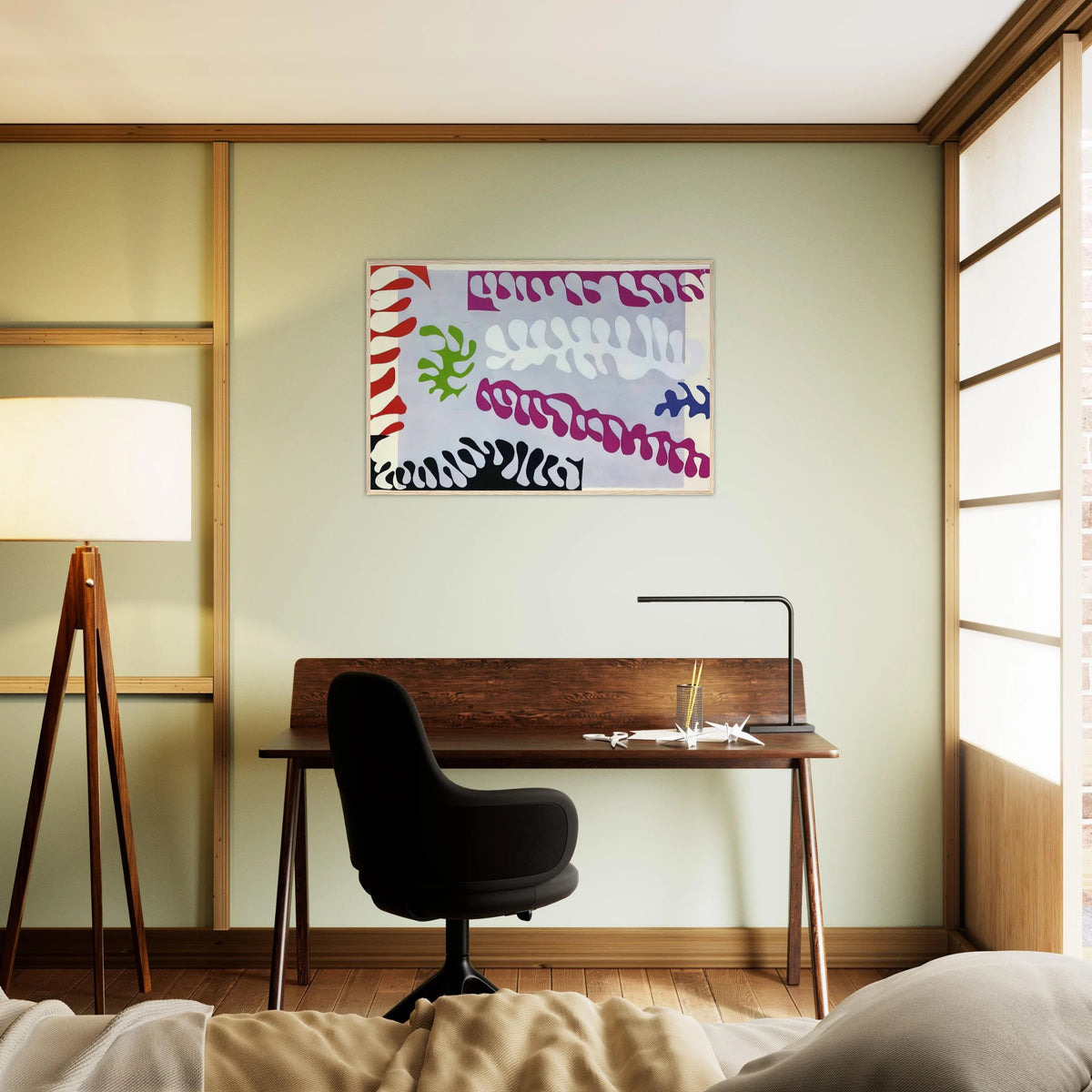 CUT OUTS 1 Framed Poster | Henri Matisse Framed Prints Wall Art | Henri Matisse Print
