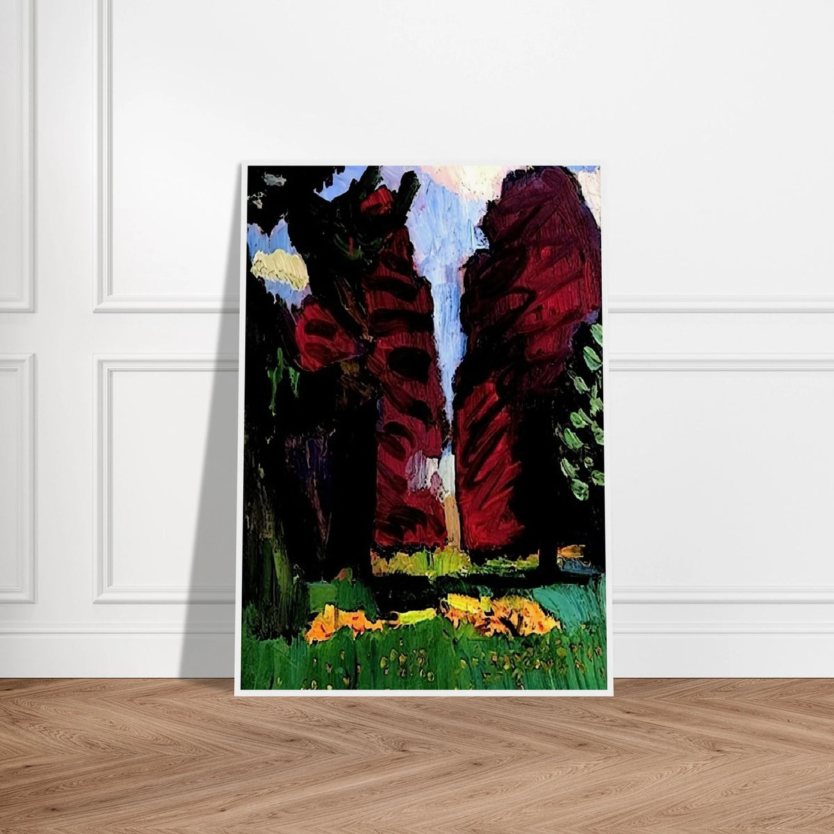 COPPER BEECHES 1901 Framed Poster | Henri Matisse Framed Prints Wall Art | Henri Matisse Print