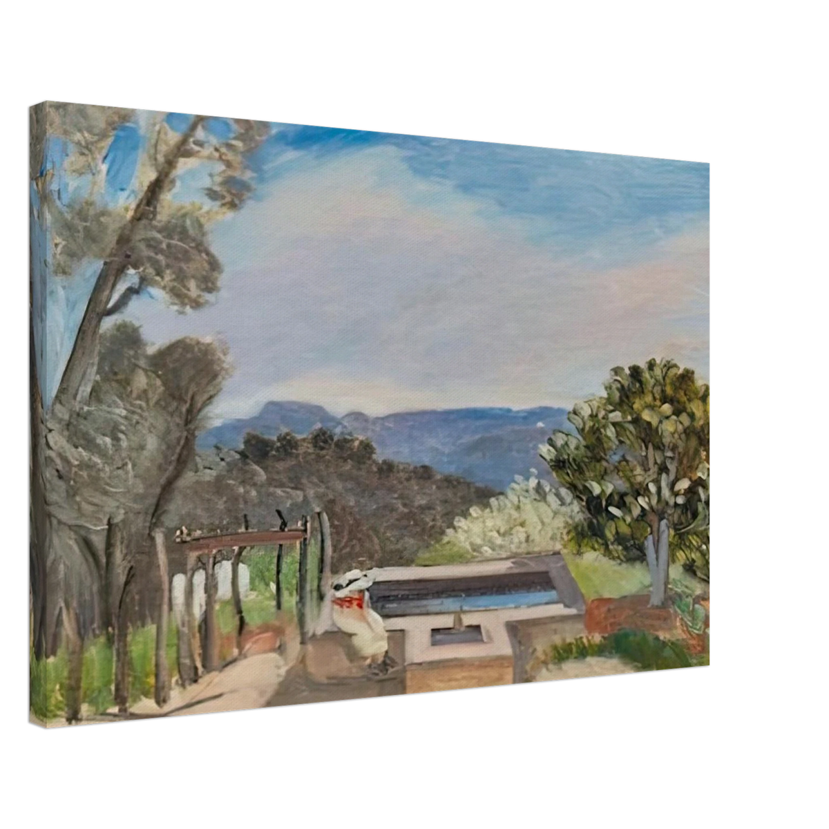 LE VIVIER PAYSAGE DE PROVENCE 1923 Canvas | Henri Matisse Canvas | Henri Matisse Print