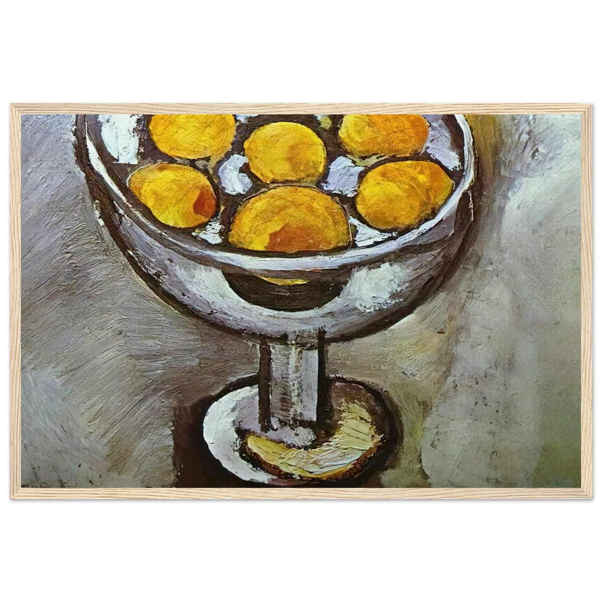 A VASE WITH ORANGES Framed Poster | Henri Matisse Framed Prints Wall Art | Henri Matisse Print