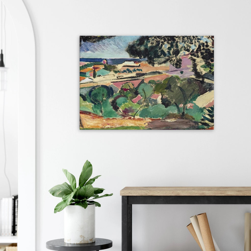PAYSAGE DE COLLIOURE 1907 Canvas | Henri Matisse Canvas | Henri Matisse Print