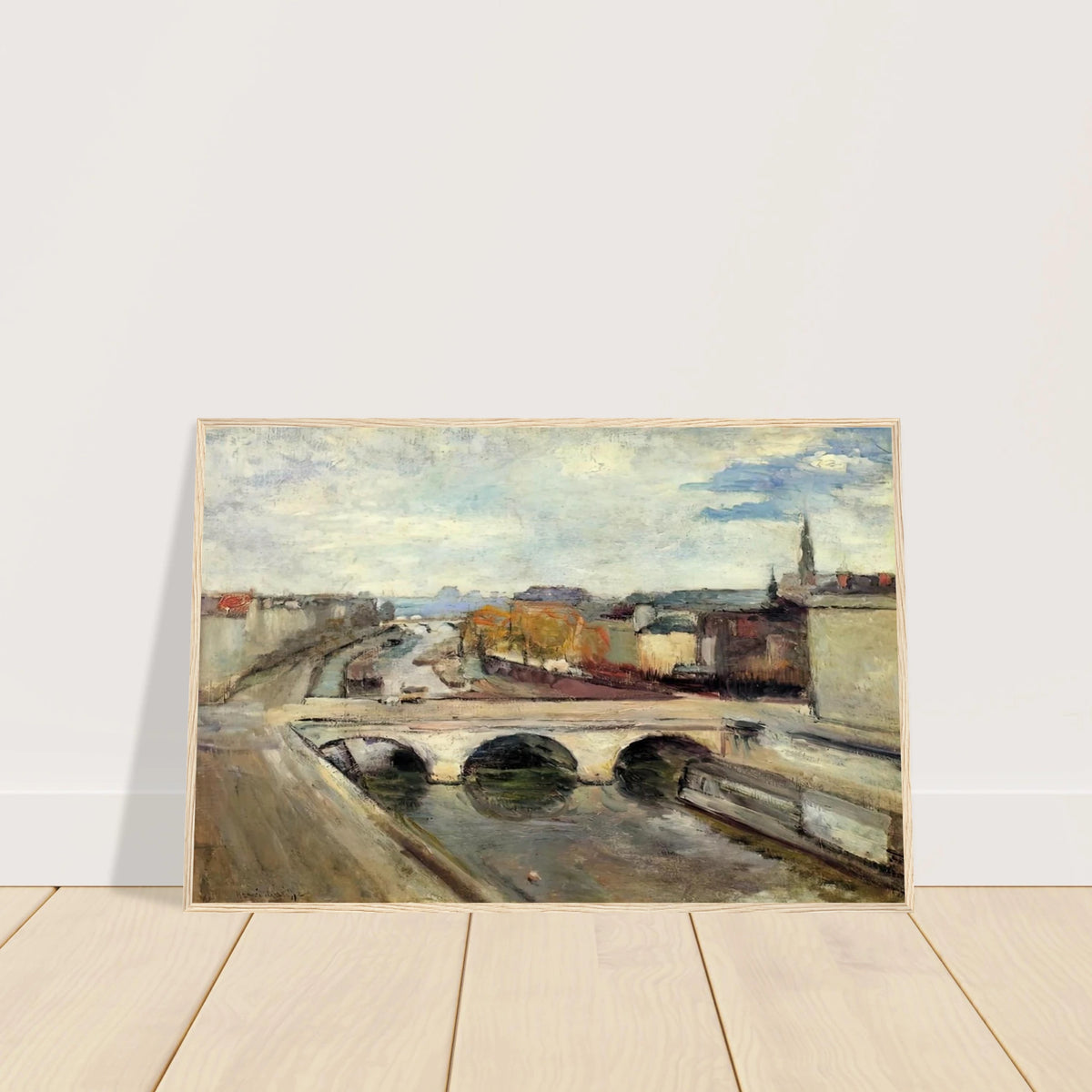 THE POT SAINT MICHEL IN PARIS 1900 Framed Poster | Henri Matisse Framed Prints Wall Art | Henri Matisse Print