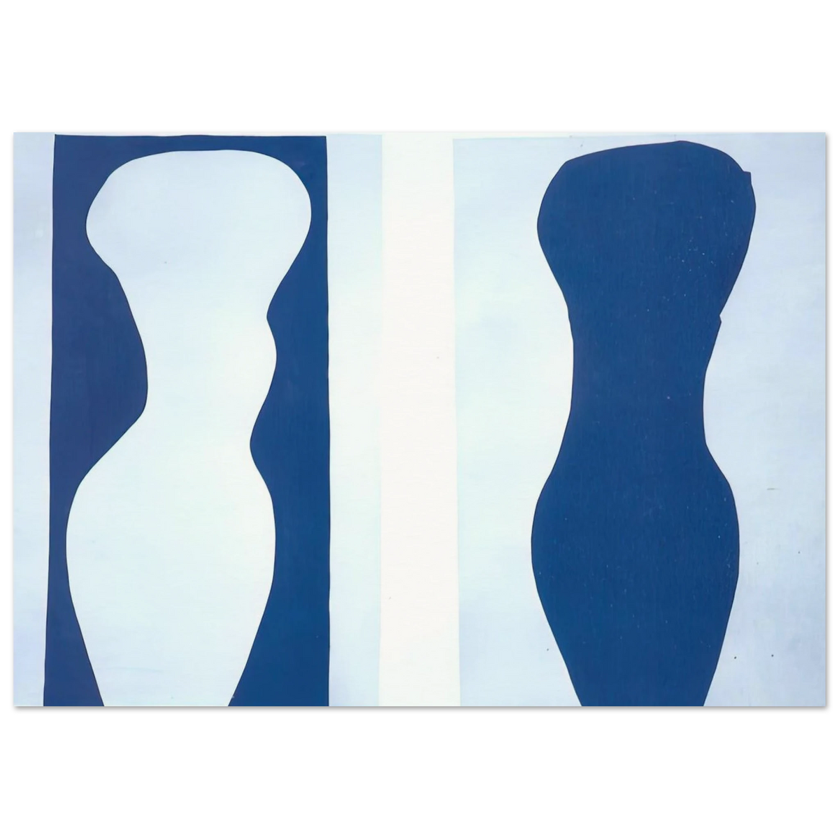WHITE TORSO AND BLUE TORSO 1944 Poster | Henri Matisse Poster | Henri Matisse Print