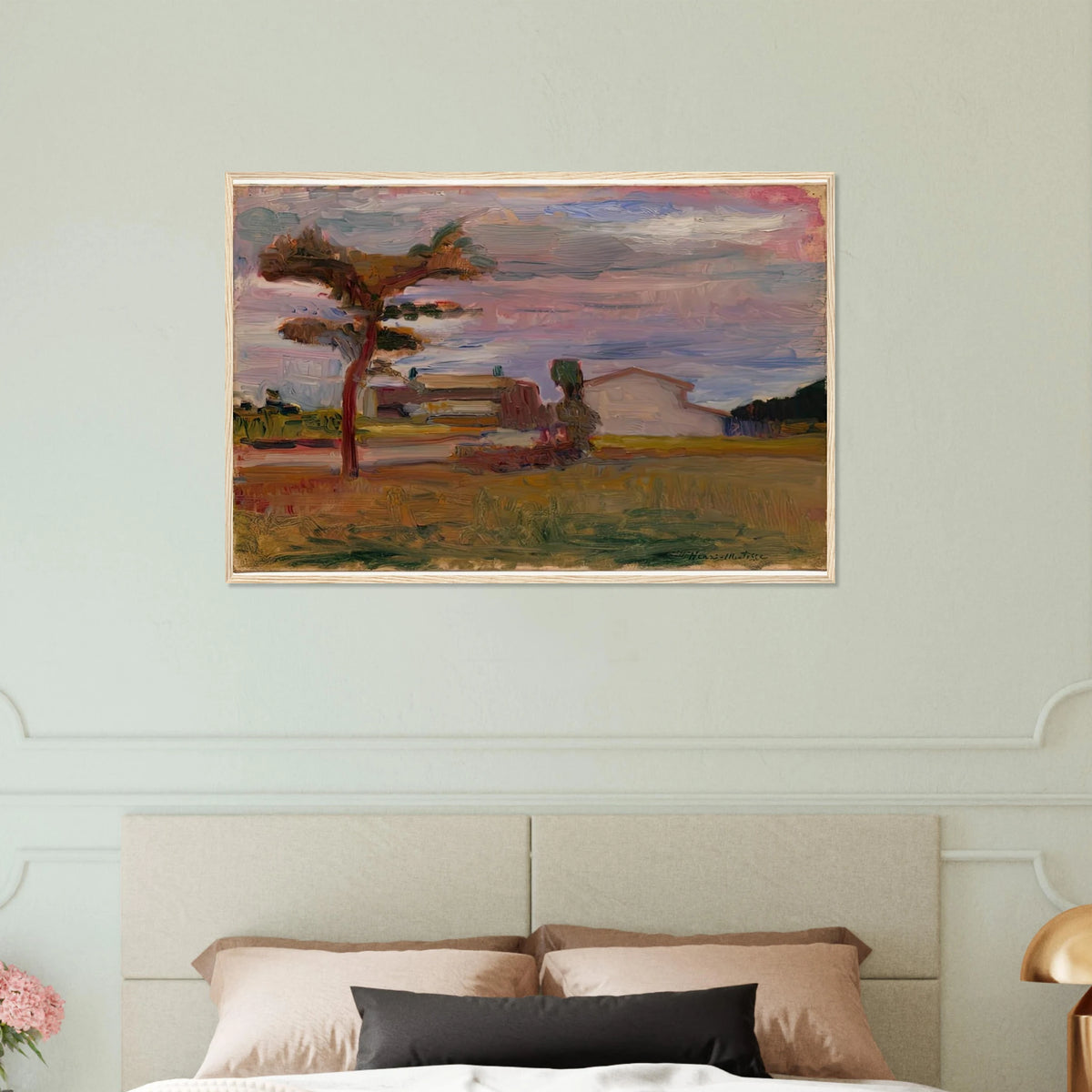 CORSICAN LANDSCAPE 1898 Framed Poster | Henri Matisse Framed Prints Wall Art | Henri Matisse Print
