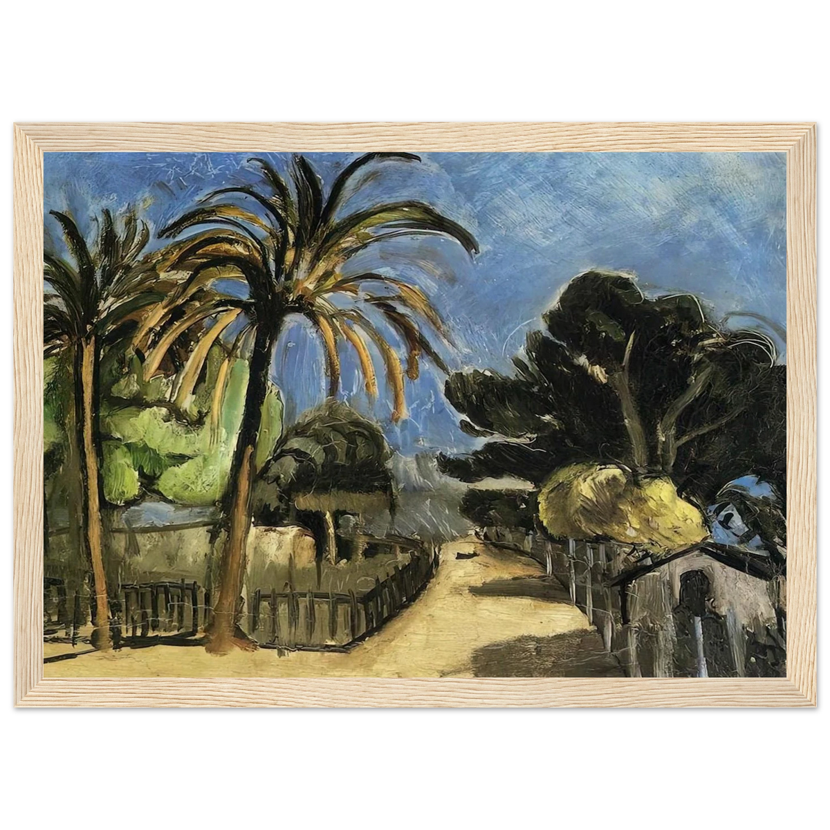 LANDSCAPE 1917 Framed Poster | Henri Matisse Framed Prints Wall Art | Henri Matisse Print