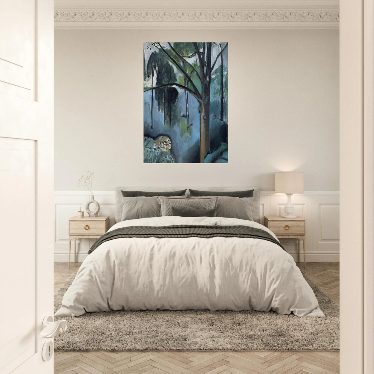 TRIVAUX POND 1917 Canvas | Henri Matisse Canvas | Henri Matisse Print