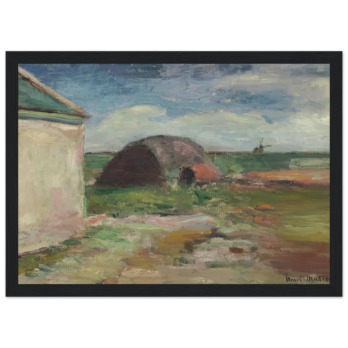 PAYSAGE DE BRETAGNE 1896 Framed Poster | Henri Matisse Framed Prints Wall Art | Henri Matisse Print