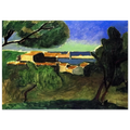 LANDSCAPE AT COLLIOURE III 1907 Poster | Henri Matisse Poster | Henri Matisse Print