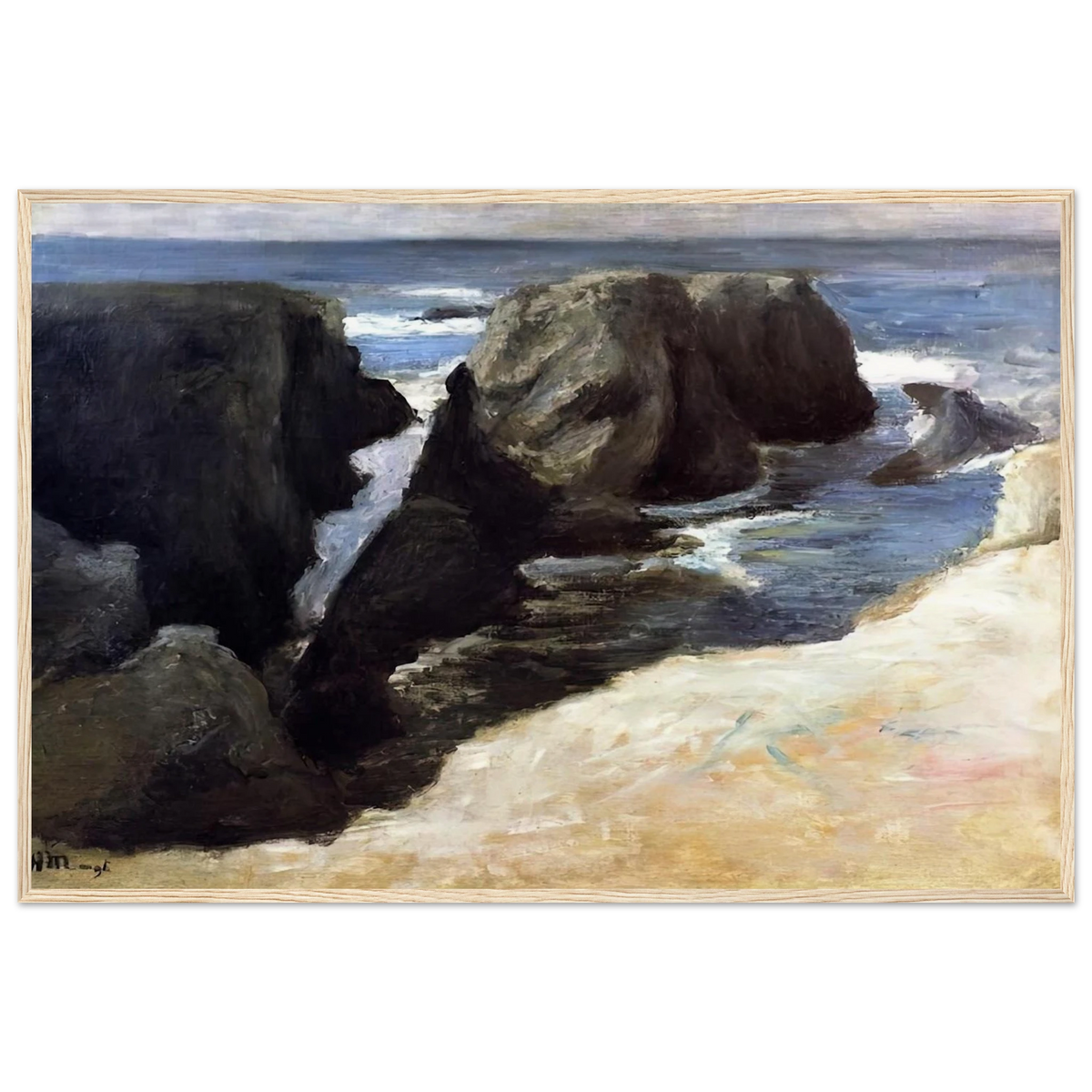 BELLE ILE 1896 0 Framed Poster | Henri Matisse Framed Prints Wall Art | Henri Matisse Print
