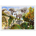 OLIVE TREES RENOIR S GARDEN IN CAGNES 1917 Framed Poster | Henri Matisse Framed Prints Wall Art | Henri Matisse Print