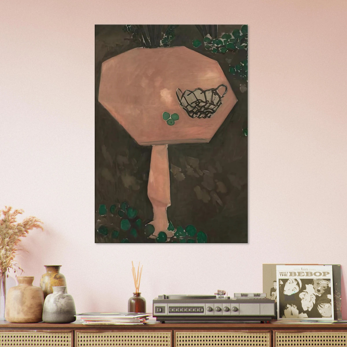 THE ROSE MARBLE TABLE 1917 Canvas | Henri Matisse Canvas | Henri Matisse Print