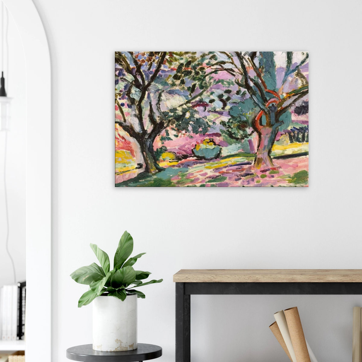 OLIVE TREES AT COLLIOURE 1906 Canvas | Henri Matisse Canvas | Henri Matisse Print