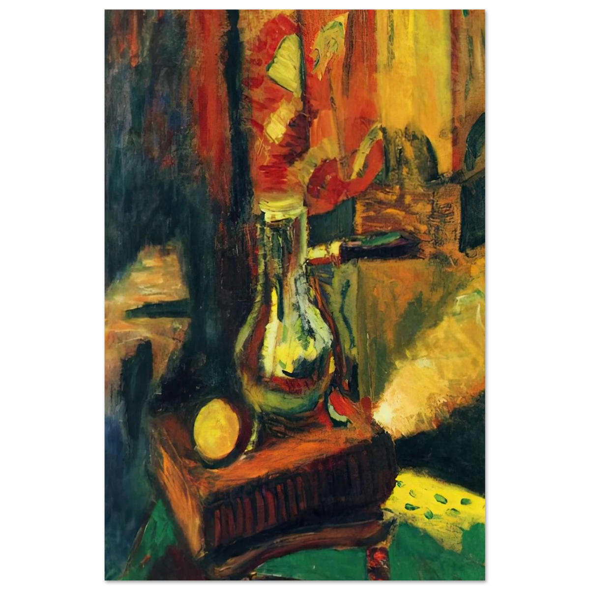 STILL LIFE WITH CHOCOLATE POT 1900 Poster | Henri Matisse Poster | Henri Matisse Print