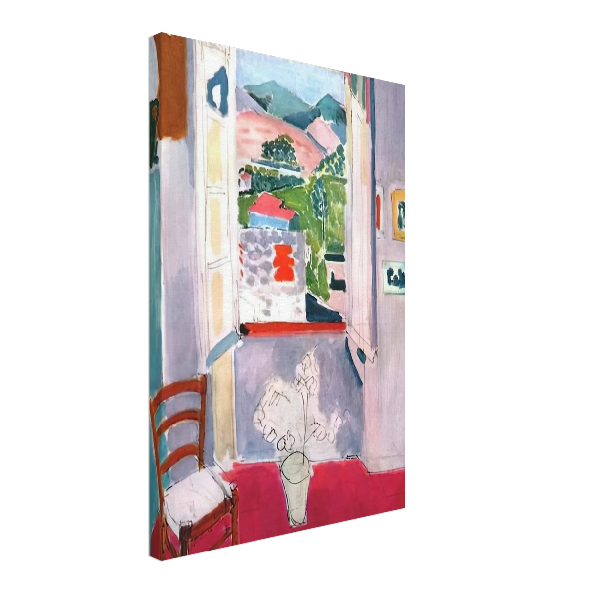 OPEN WINDOW AT COLLIOURE 1910 Canvas | Henri Matisse Canvas | Henri Matisse Print