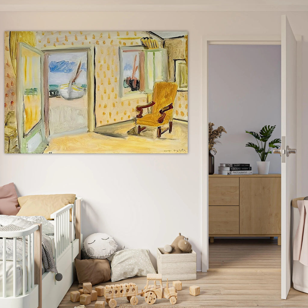 INTERIOR OPEN DOOR 1920 Poster | Henri Matisse Poster | Henri Matisse Print