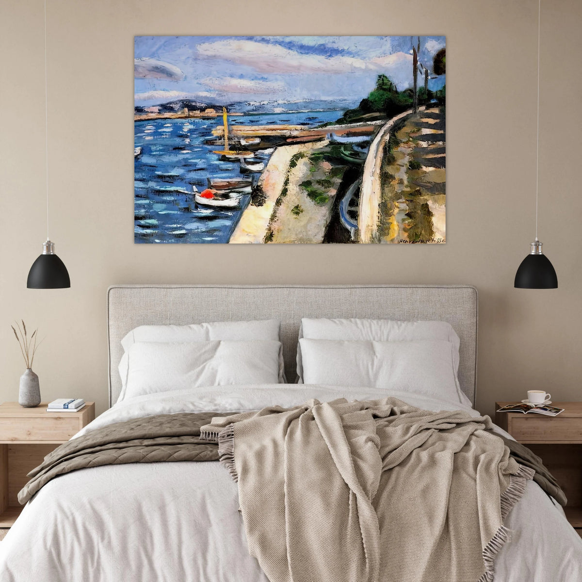 VIEW OF ANTIBES 1925 Poster | Henri Matisse Poster | Henri Matisse Print