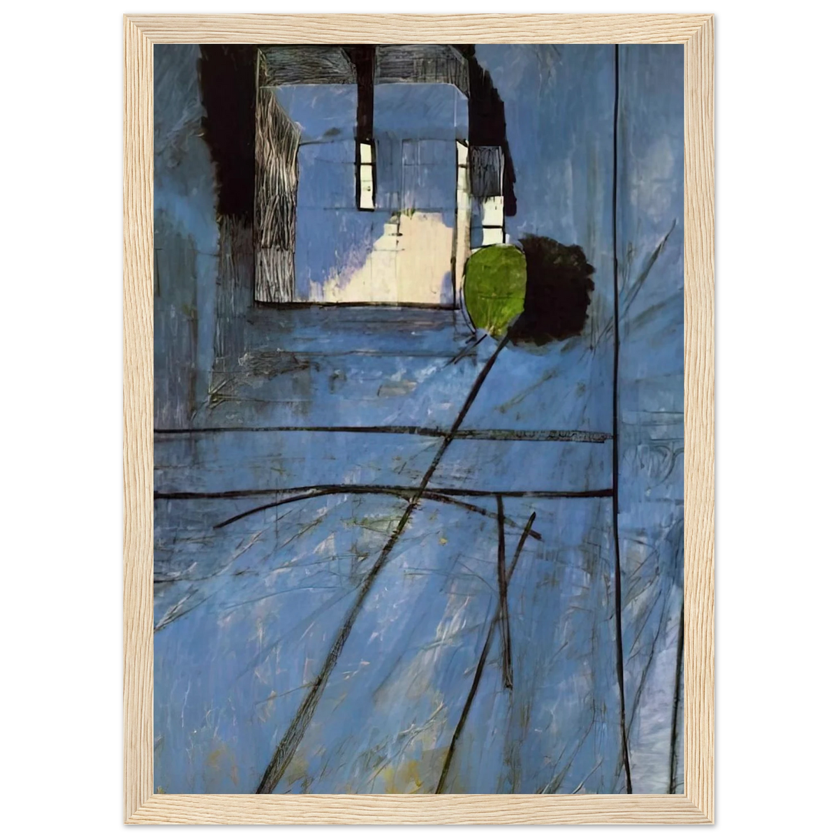 VIEW OF NOTRE DAME 1914 Framed Poster | Henri Matisse Framed Prints Wall Art | Henri Matisse Print