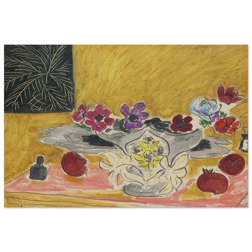 ANEMONES ET GRENADES 1946 Poster | Henri Matisse Poster | Henri Matisse Print