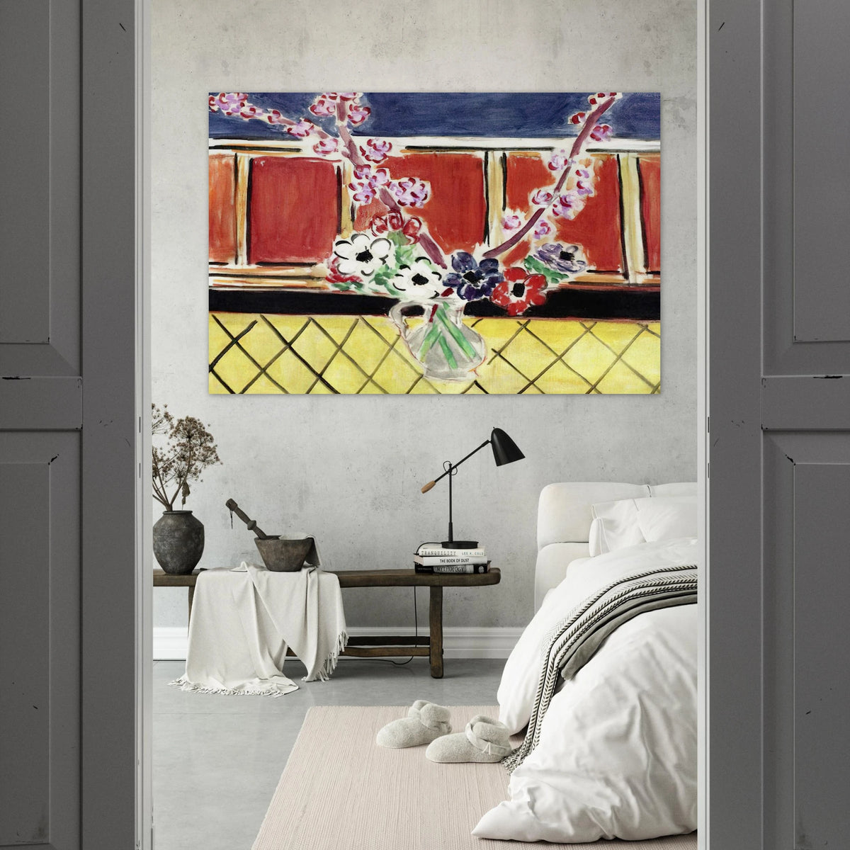 ANEMONES AND PEACH BLOSSOMS 1944 Poster | Henri Matisse Poster | Henri Matisse Print