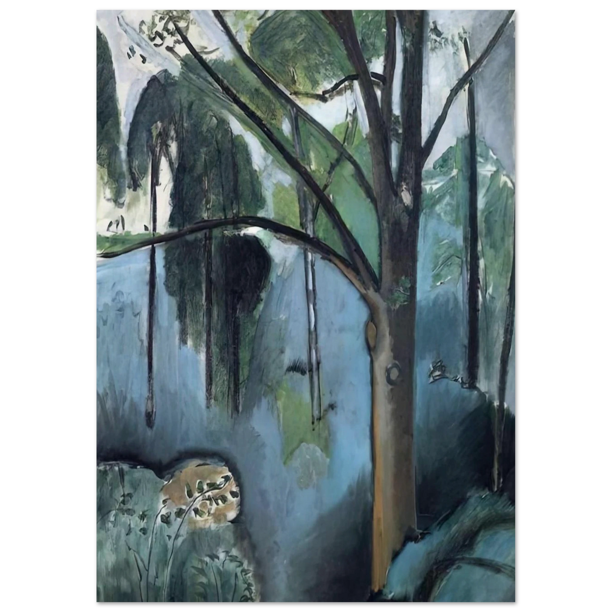 TRIVAUX POND 1917 Poster | Henri Matisse Poster | Henri Matisse Print