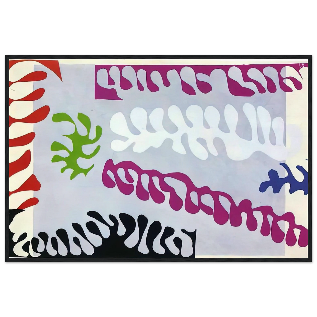 CUT OUTS 1 Framed Poster | Henri Matisse Framed Prints Wall Art | Henri Matisse Print