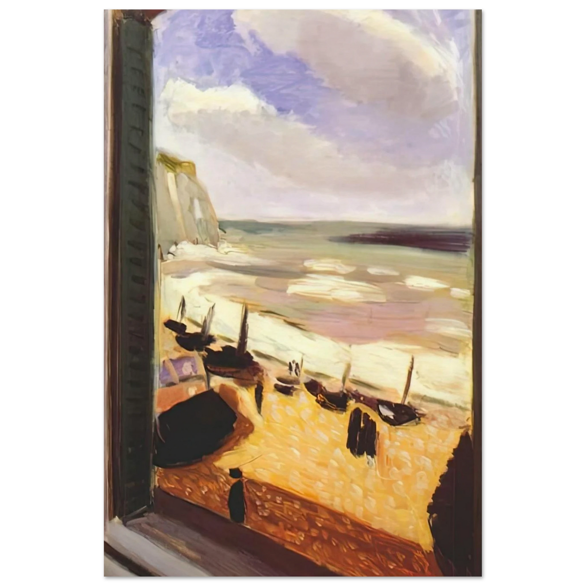 OPEN WINDOW AT ETRETAT 1921 Poster | Henri Matisse Poster | Henri Matisse Print