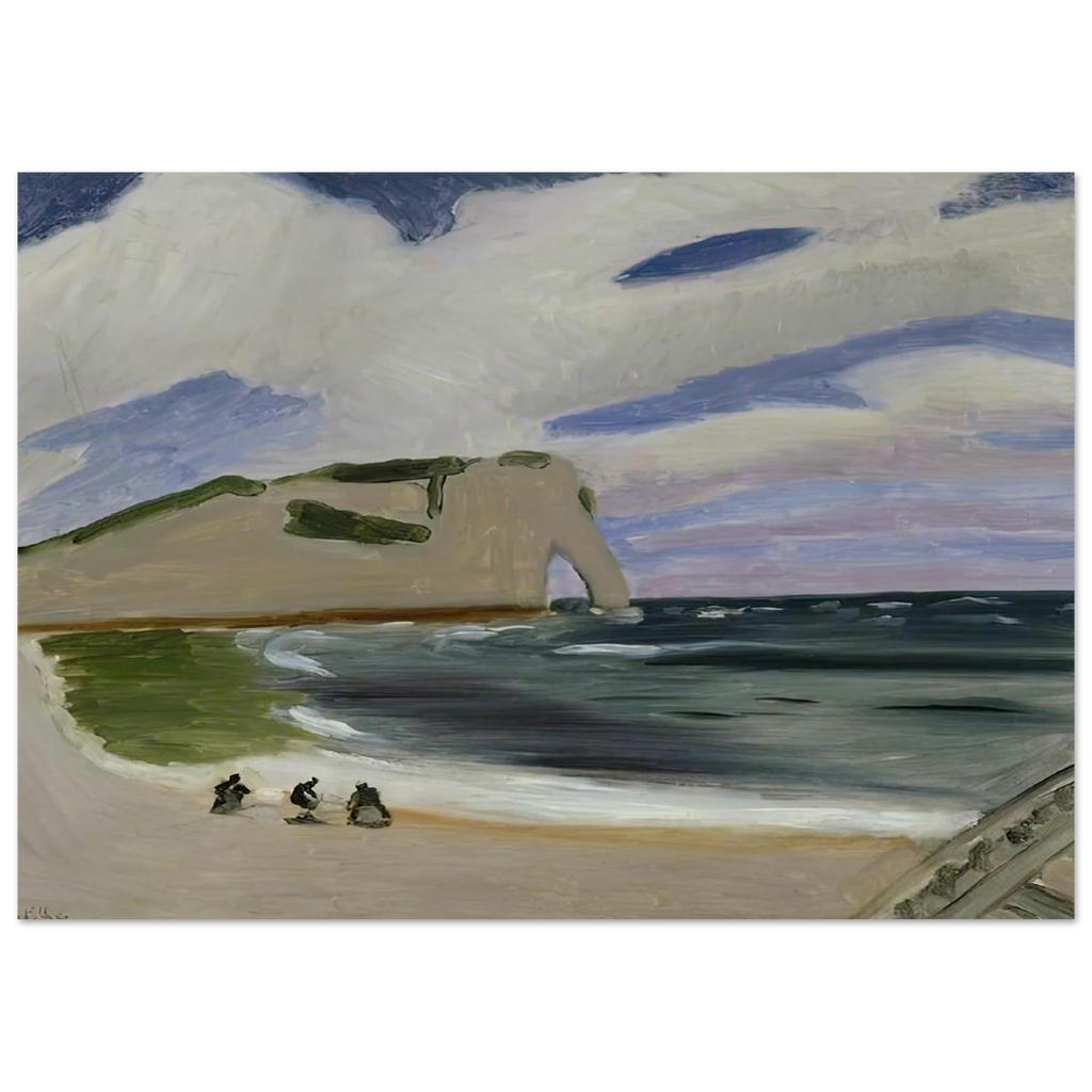 WOMEN ON THE BEACH ETRETAT 1920 Poster | Henri Matisse Poster | Henri Matisse Print