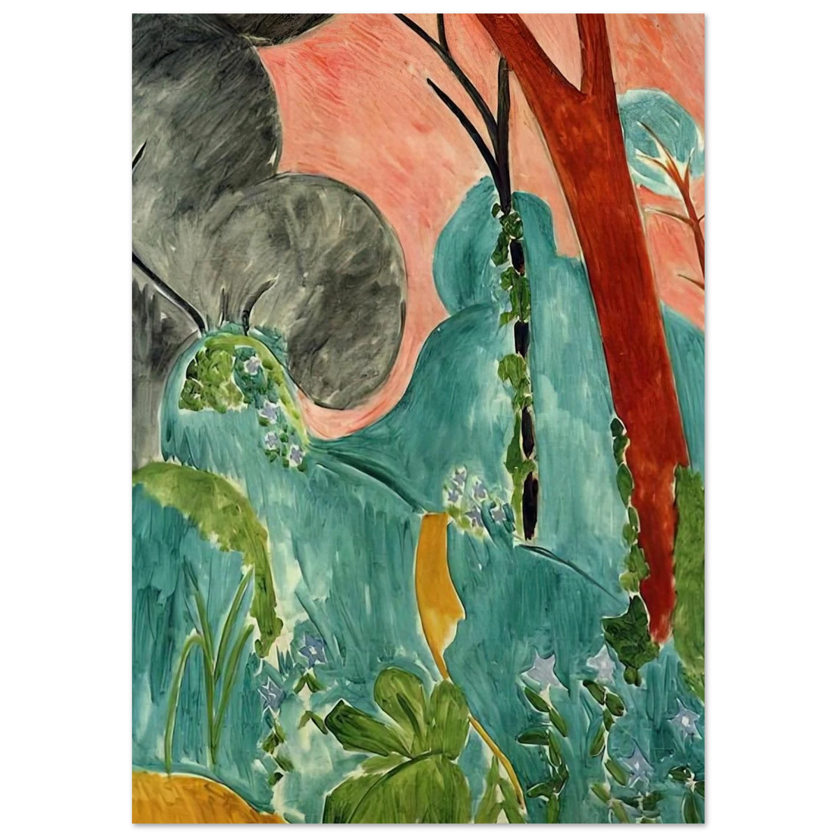 MORACCAN GARDEN 1912 Poster | Henri Matisse Poster | Henri Matisse Print