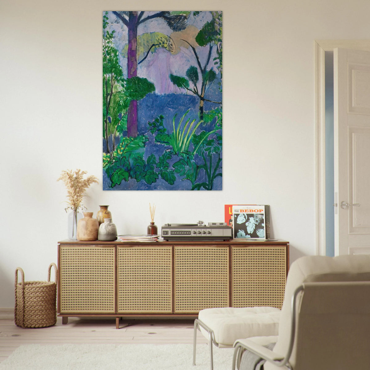 ACANTHUS MOROCCAN LANDSCAPE 1912 Poster | Henri Matisse Poster | Henri Matisse Print