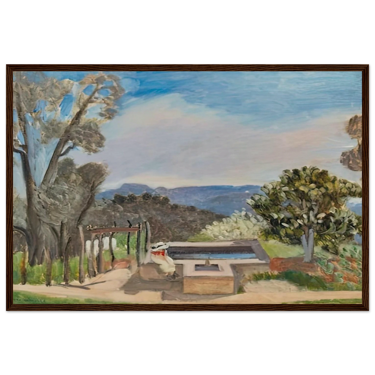 LE VIVIER PAYSAGE DE PROVENCE 1923 Framed Poster | Henri Matisse Framed Prints Wall Art | Henri Matisse Print