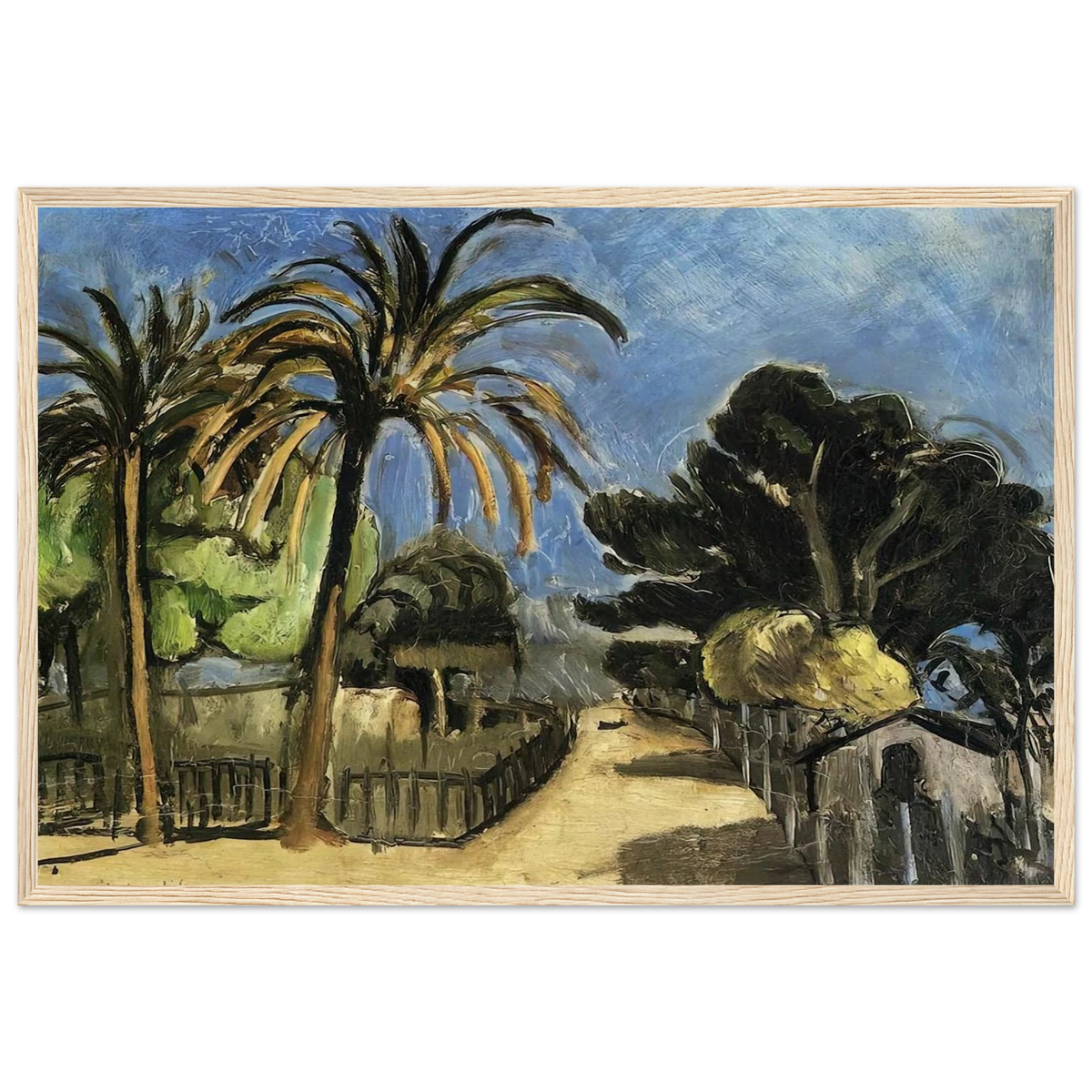 LANDSCAPE 1917 Framed Poster | Henri Matisse Framed Prints Wall Art | Henri Matisse Print