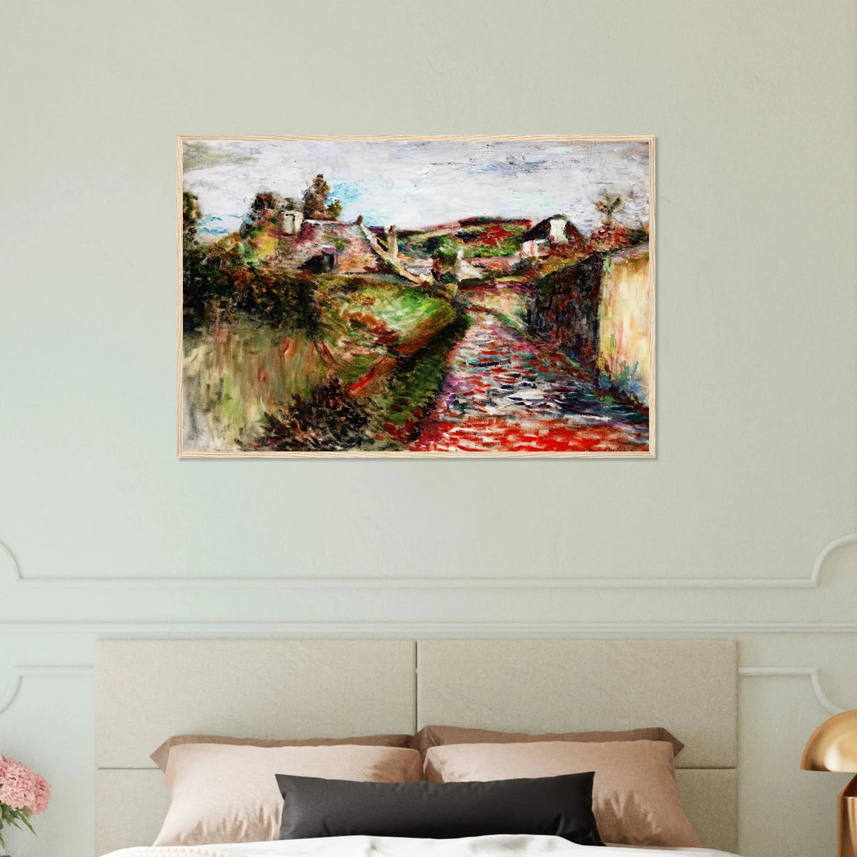 VIEW OF BELLE ILE 1897 Framed Poster | Henri Matisse Framed Prints Wall Art | Henri Matisse Print
