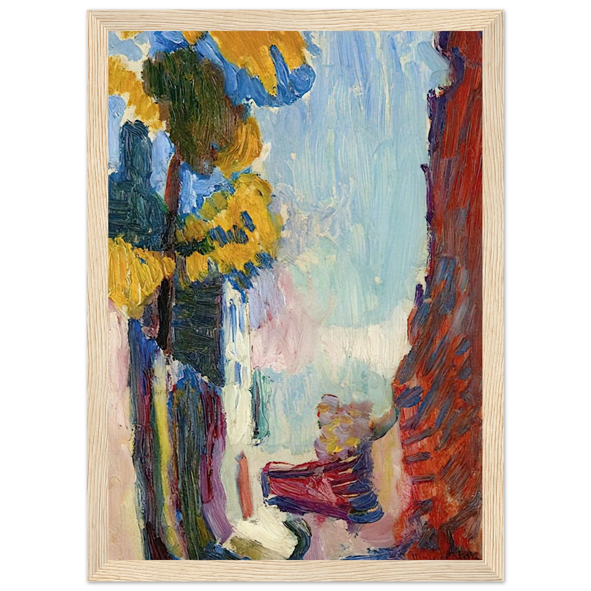 ARCUEIL 1899 Framed Poster | Henri Matisse Framed Prints Wall Art | Henri Matisse Print