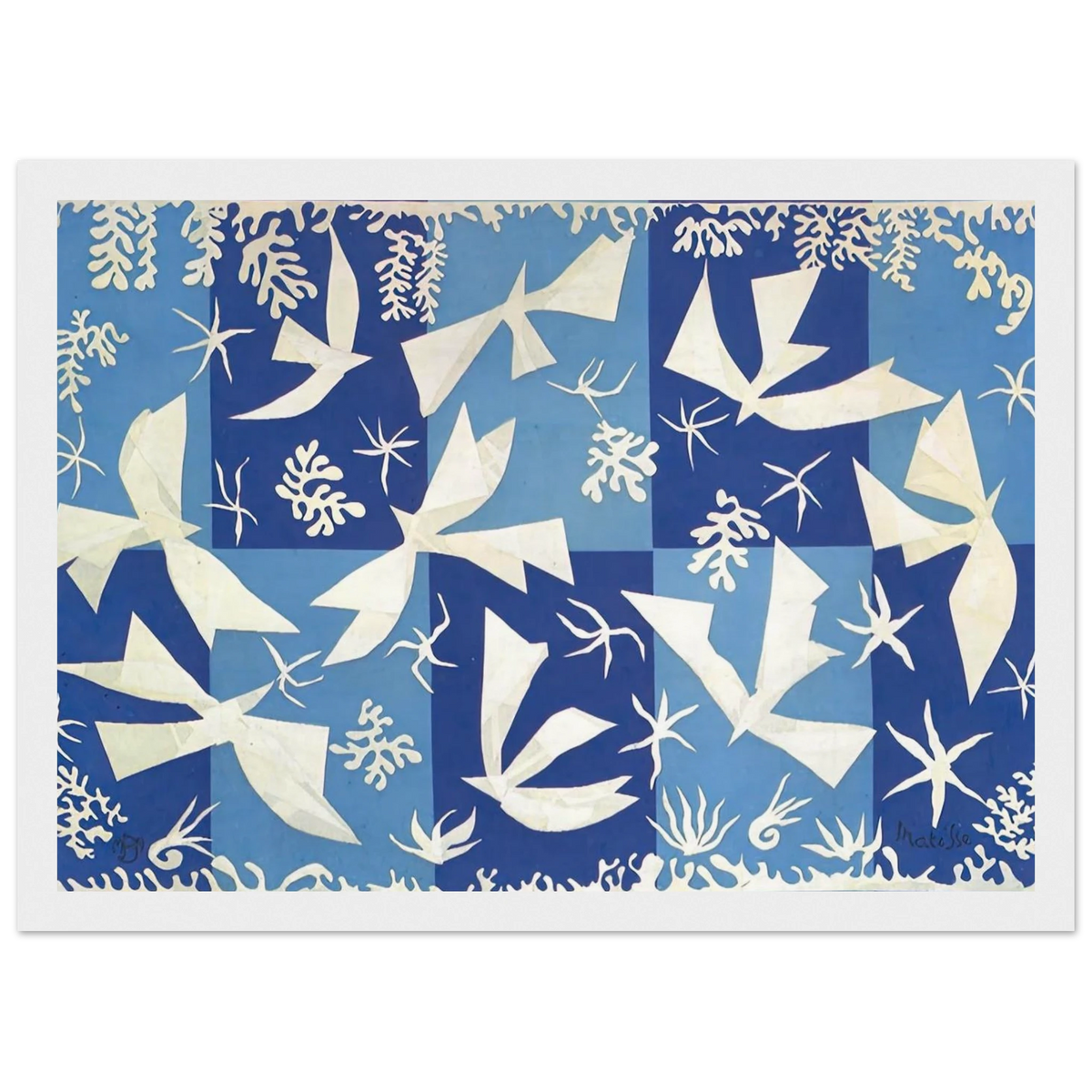 POLYNESIA THE SKY 1946 Framed Poster | Henri Matisse Framed Prints Wall Art | Henri Matisse Print