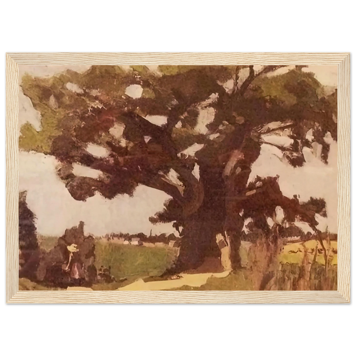 BLASTED OAK BOHAIN 1903 Framed Poster | Henri Matisse Framed Prints Wall Art | Henri Matisse Print