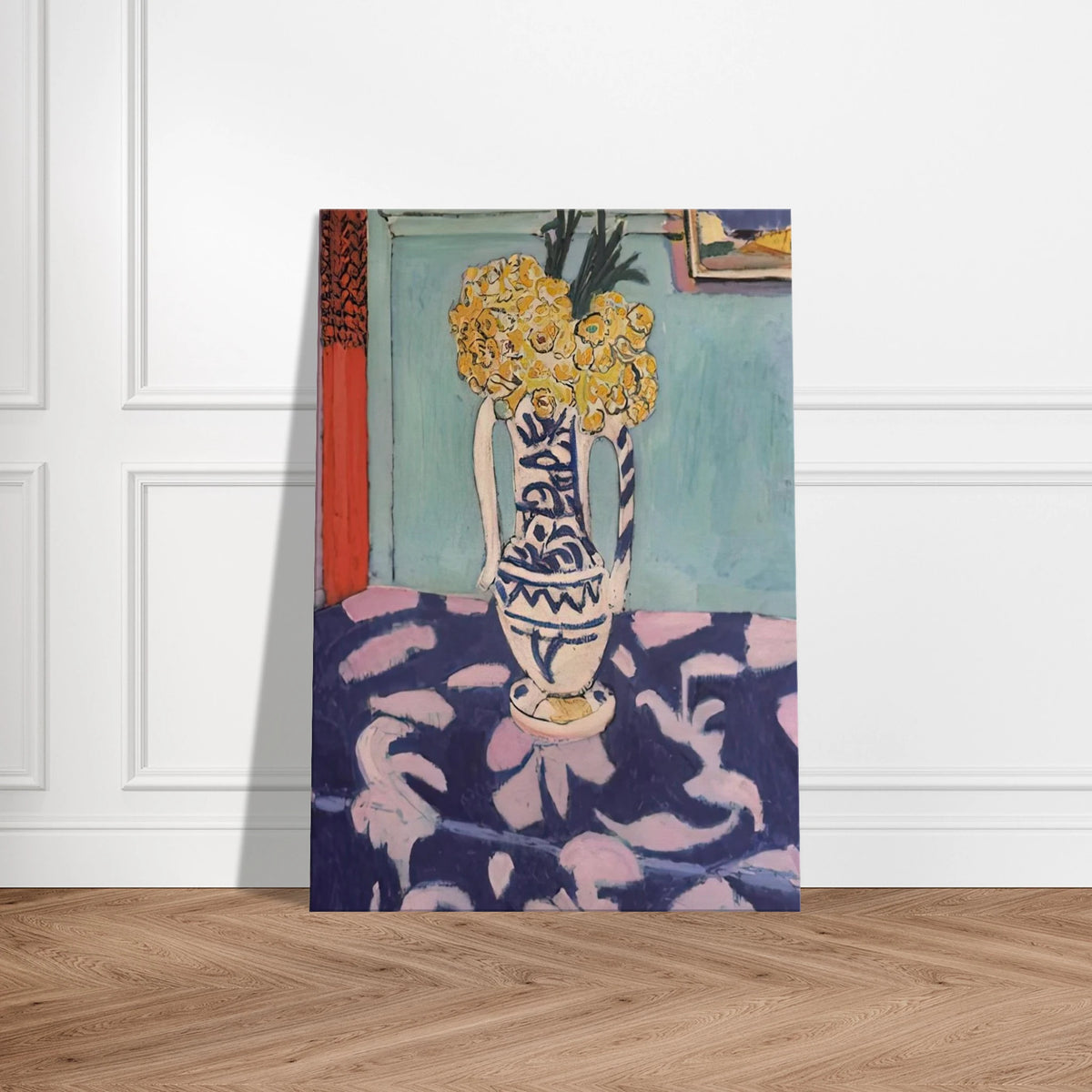 LES COUCOUS TAPIS BLEU ET ROSE 1911 Canvas | Henri Matisse Canvas | Henri Matisse Print