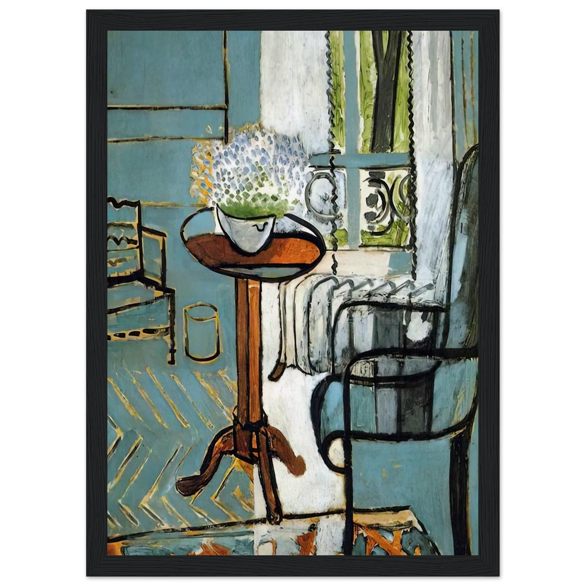 THE WINDOW 1916 Framed Poster | Henri Matisse Framed Prints Wall Art | Henri Matisse Print